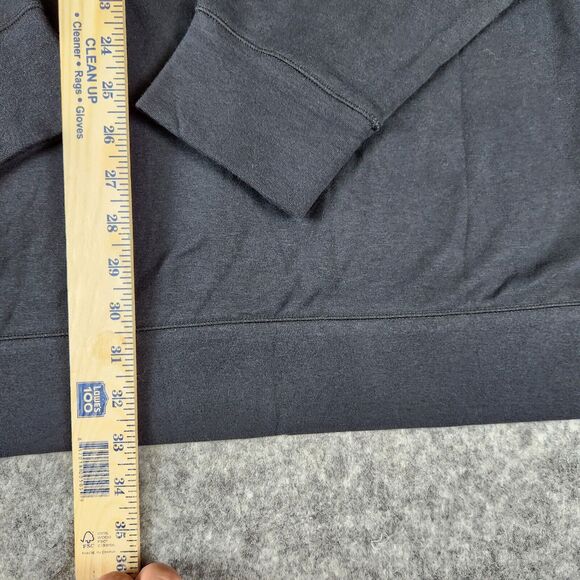 Polo Ralph Lauren Sweater Men 2XLT Black Luxury Jersey Quarter Zip Pullover Big - Picture 10 of 11